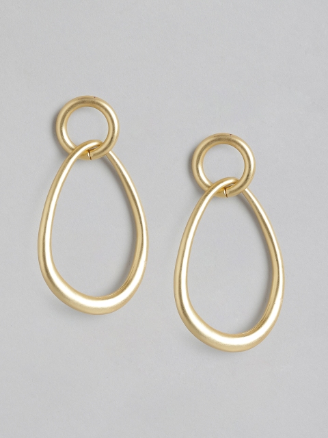 

Forever New Gold-Plated Geometric Drop Earrings