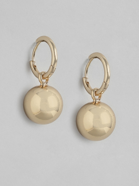 

Forever New Gold-Plated Spherical Drop Earrings