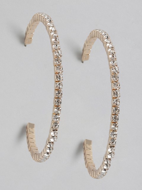 

Forever New Rose Gold Plated Circular Hoop Earrings