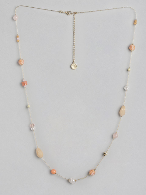 

Forever New Multicolored Gold Plated Necklace, Multi