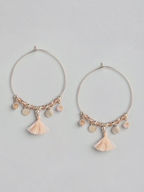 

Forever New Rose Gold Plated Circular Hoop Earrings
