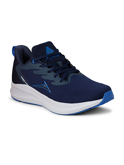 

JQR Men Navy Blue Mesh Running Shoes