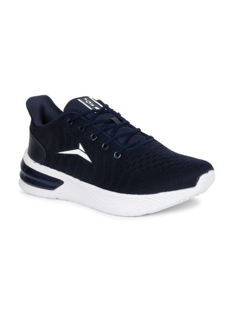 

JQR Men Navy Blue Mesh Running Shoes