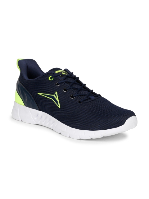 

JQR Men Navy Blue Mesh Running Shoes