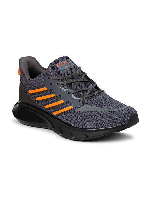 

JQR Men Grey Mesh Running Shoes