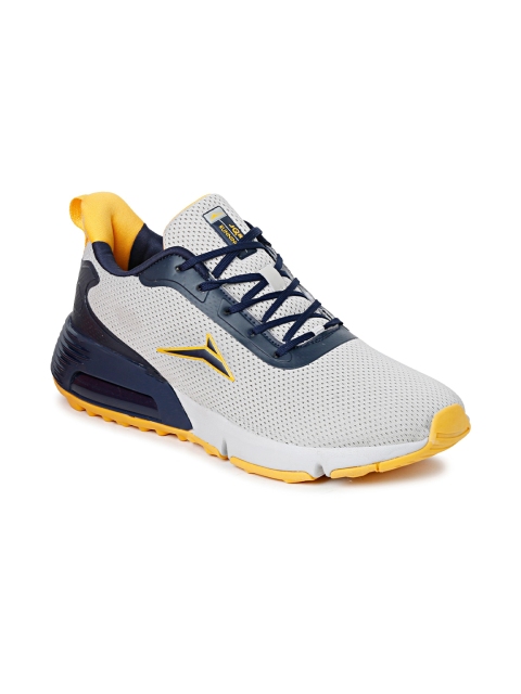 

JQR Men Grey Mesh Running Shoes