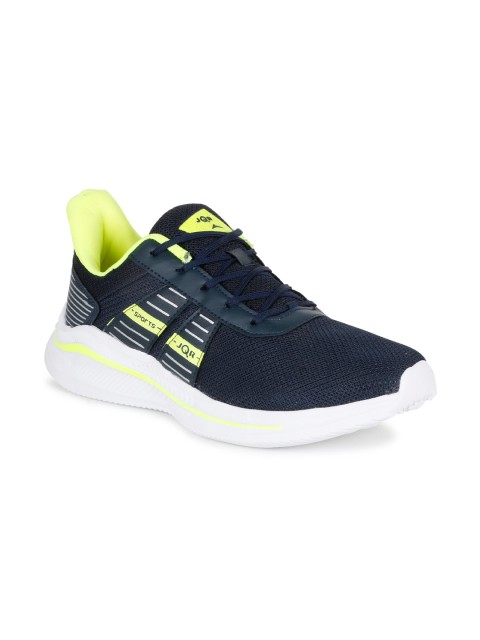 

JQR Men Navy Blue Mesh Running Shoes