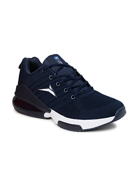 

JQR Men Navy Blue Mesh Running Shoes