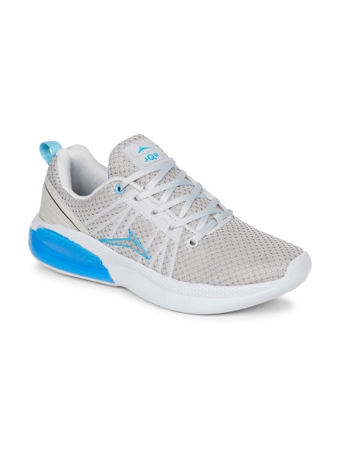 

JQR Men Grey Mesh Running Shoes