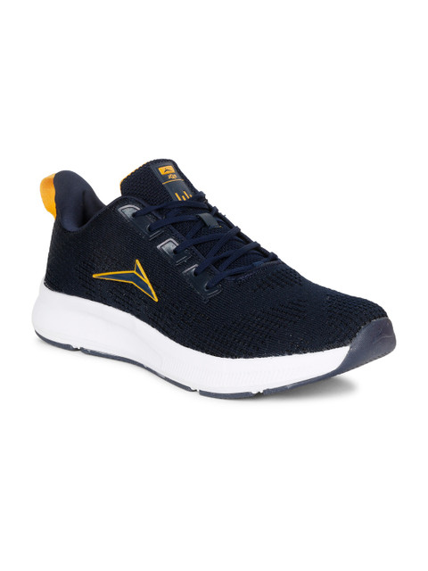 

JQR Men Navy Blue Mesh Running Shoes