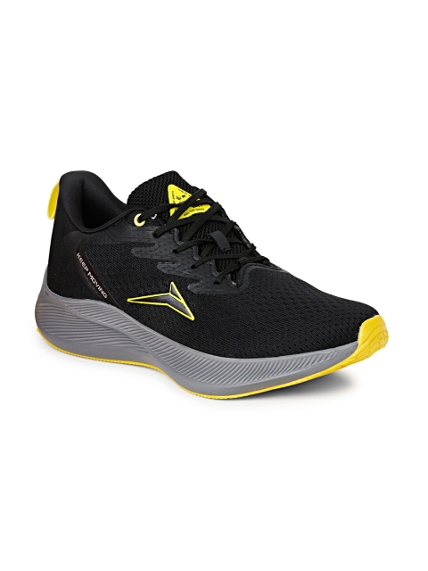 

JQR Men Black Mesh Running Shoes