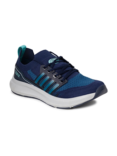

JQR Men Navy Blue Mesh Running Shoes