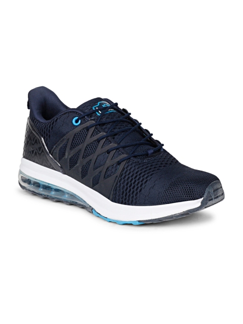 

JQR Men Navy Blue Mesh Running Shoes