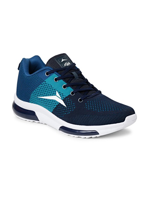 

JQR Men Navy Blue Mesh Running Shoes