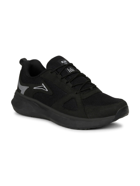 

JQR Men Black Mesh Running Shoes