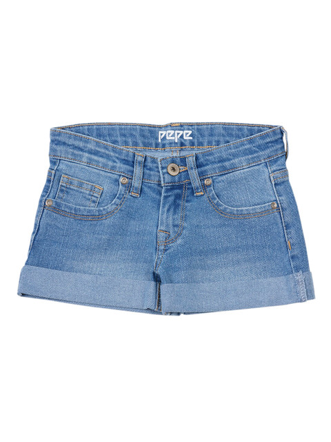 

Pepe Jeans Girls Blue Denim Shorts