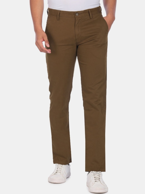

Arrow Sport Men Brown Trousers