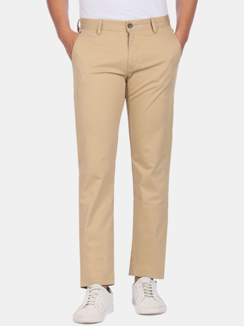 

Arrow Sport Men Beige Trousers
