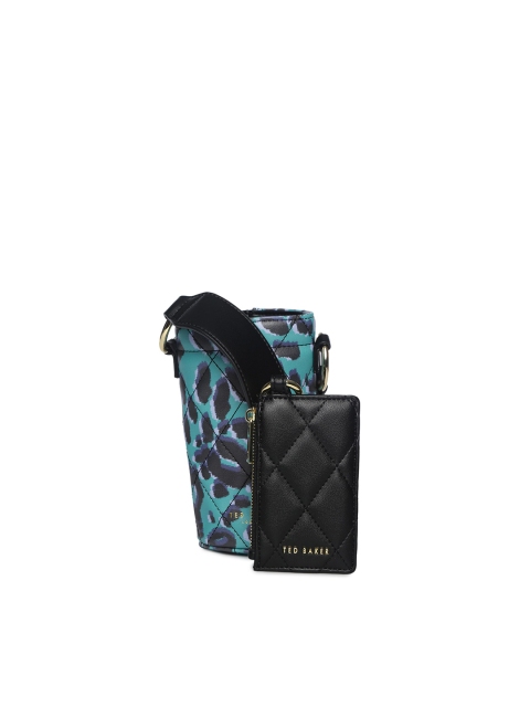 

Ted Baker Women Green Water Bottle Carrier attached with Cardholder Pouch