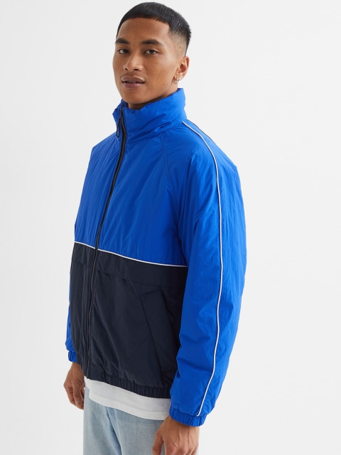 

H&M Men Blue Water-repellent Jacket