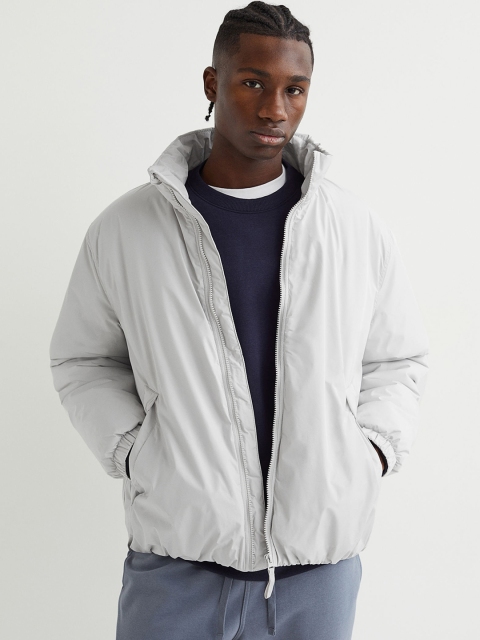 

H&M Men Grey Water-Repellent Jacket