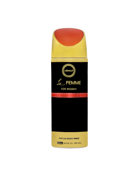 

Armaf Women Le Femme Perfume Body Spray 200 ml, Black