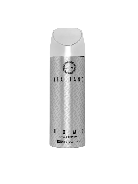 

Armaf Men Italiano Uomo Perfume Body Spray 200 ml, Silver