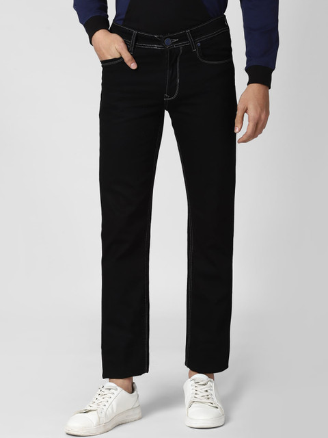 

Peter England Casuals Men Black Solid Slim Fit Jeans