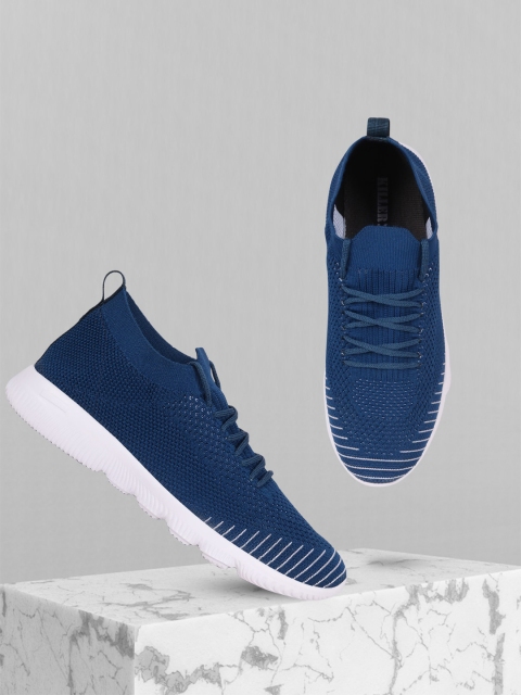 

Killer Men Blue Woven Design Sneakers