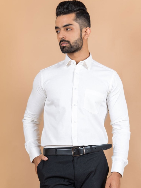 

Tistabene Men Off White Smart Formal Shirt