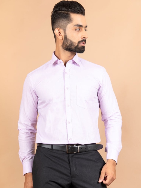 

Tistabene Men Pink Smart Cotton Formal Shirt