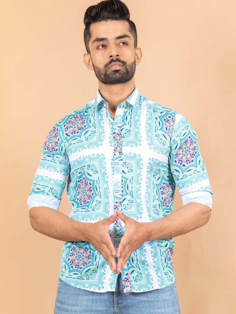 

Tistabene Men Multicoloured Smart Printed Casual Shirt, Multi
