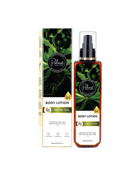 

PALMIST Detox Tea Body Lotion - 200 ml, Green