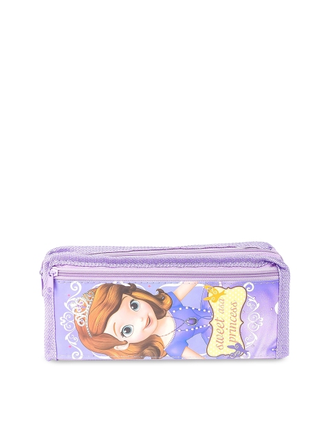 

Instabuyz Kids Purple & Brown Printed Pencil Pouch
