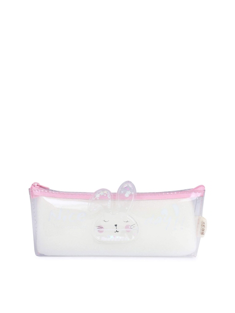 

Instabuyz Pink Zipper Pencil Pouch