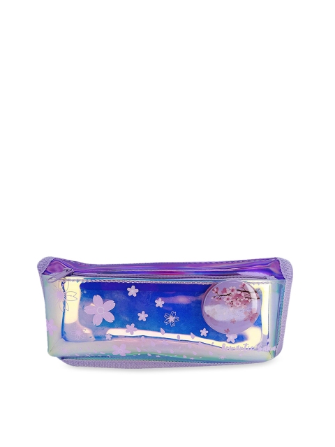 

Instabuyz Kids Purple & Blue Printed Pen Pencil Case