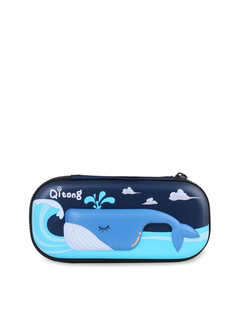 

Instabuyz Kids Blue & White Printed Pen Pencil Case