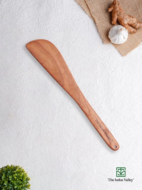 

The Indus Valley Brown Neem Wood Cooking Spatula