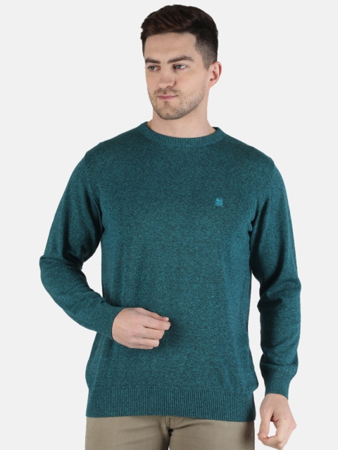

Monte Carlo Men Green Cotton Pullover