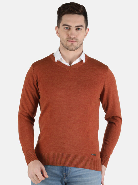

Monte Carlo Men Orange Pullover