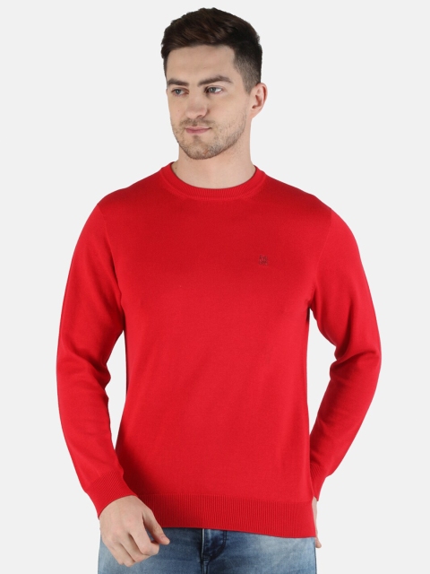

Monte Carlo Men Red Cotton Pullover