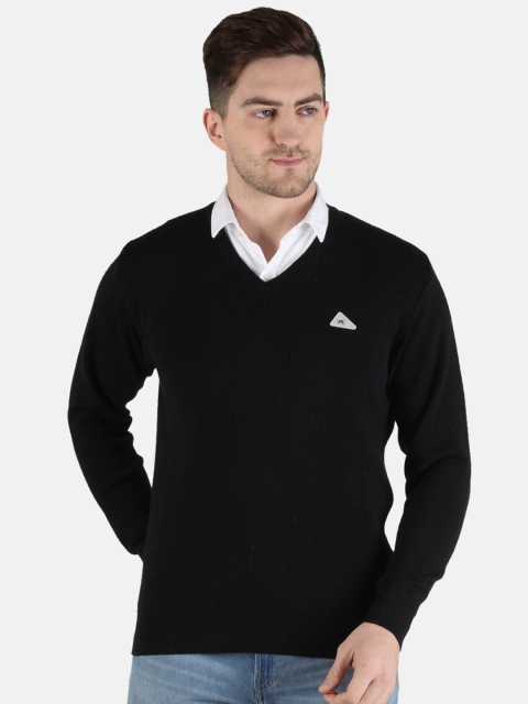 

Monte Carlo Men Black Wool Pullover