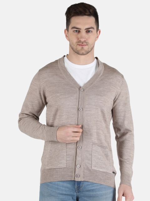 

Monte Carlo Men Beige Wool Cardigan