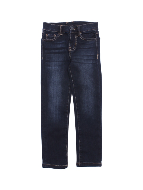 

Lil Lollipop Kids Navy Blue Light Fade Straight Fit Jeans