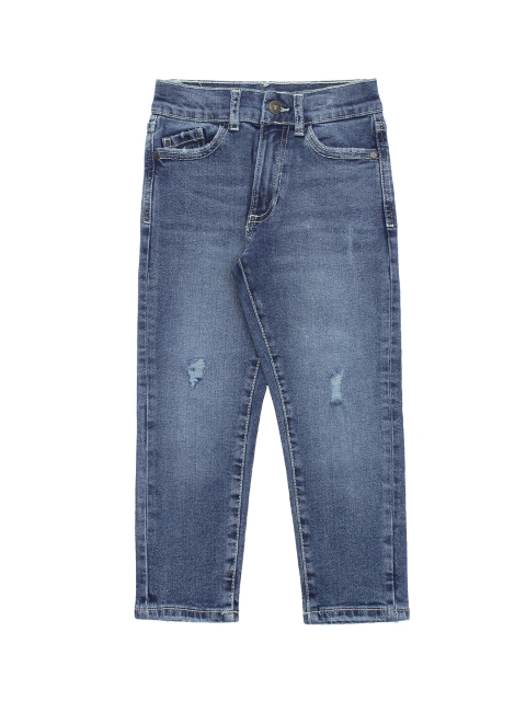

Lil Lollipop Kids Blue Low Distress Light Fade Straight Fit Jeans