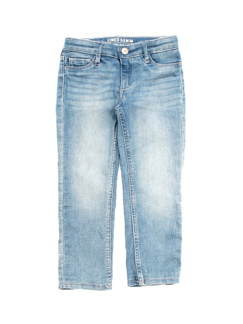 

Lil Lollipop Kids Blue Heavy Fade Straight Fit Jeans