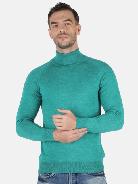 

Monte Carlo Men Turquoise Blue Pullover
