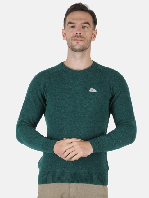 

Monte Carlo Men Green Wool Pullover