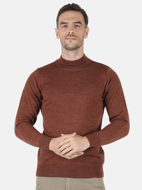 

Monte Carlo Men Brown Wool Pullover
