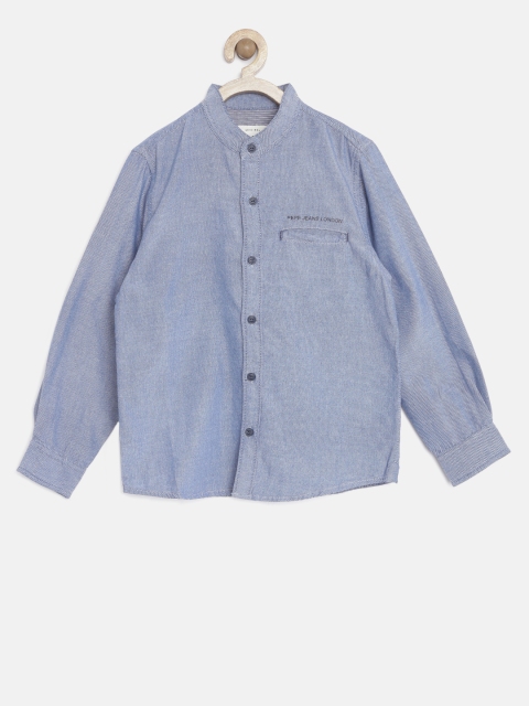 

Pepe Jeans Boys Blue Chambray Shirt